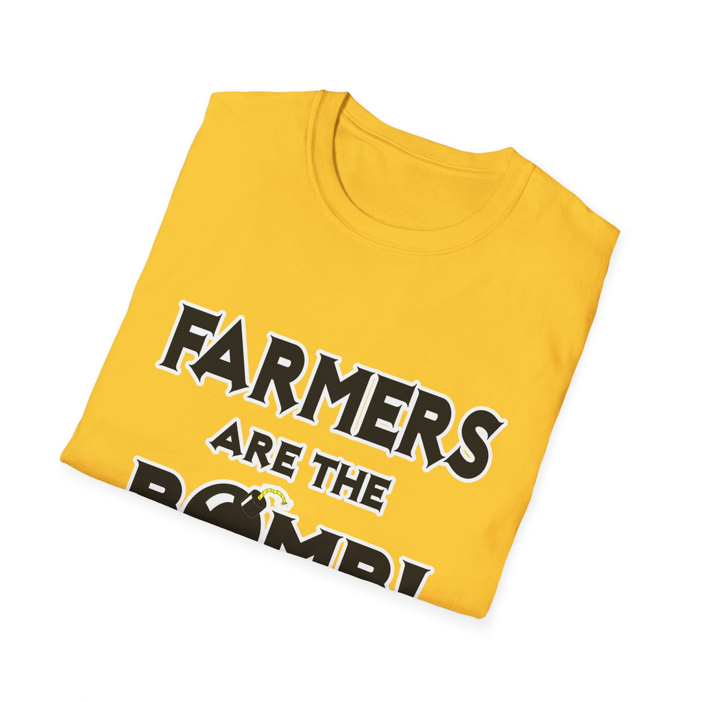 Farmers Are The Bomb! - Unisex Softstyle T-Shirt