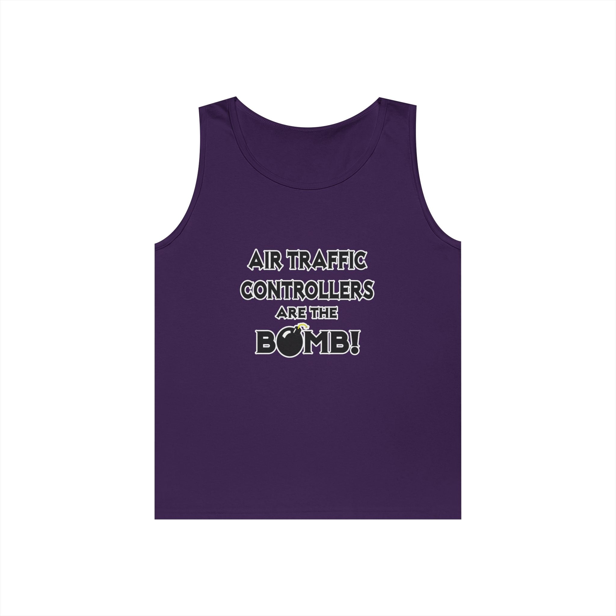 Air Traffic Controllers Are The Bomb! - Unisex Heavy Cotton Tank Top