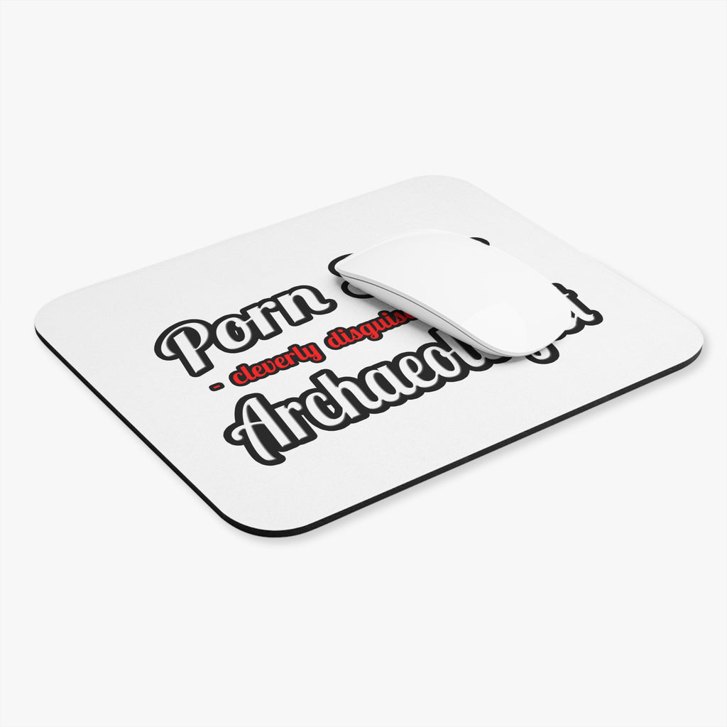 Porn Star...Archaeologist - Mouse Pad (Rectangle)