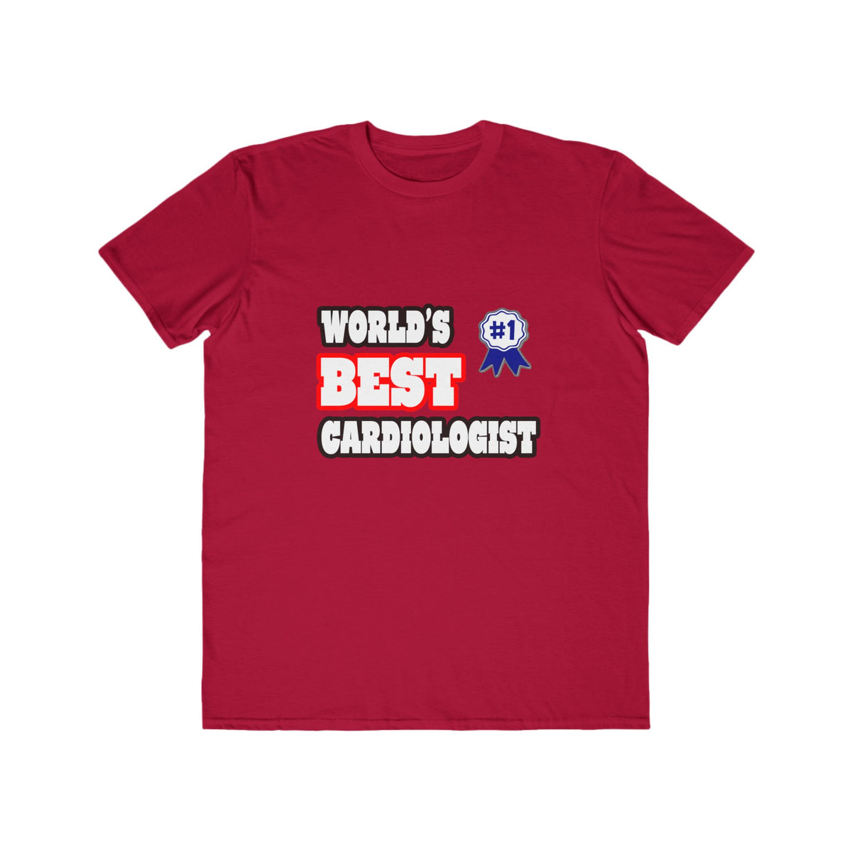 World's Best Cardiologist - Men's Lightweight Fashion Tee