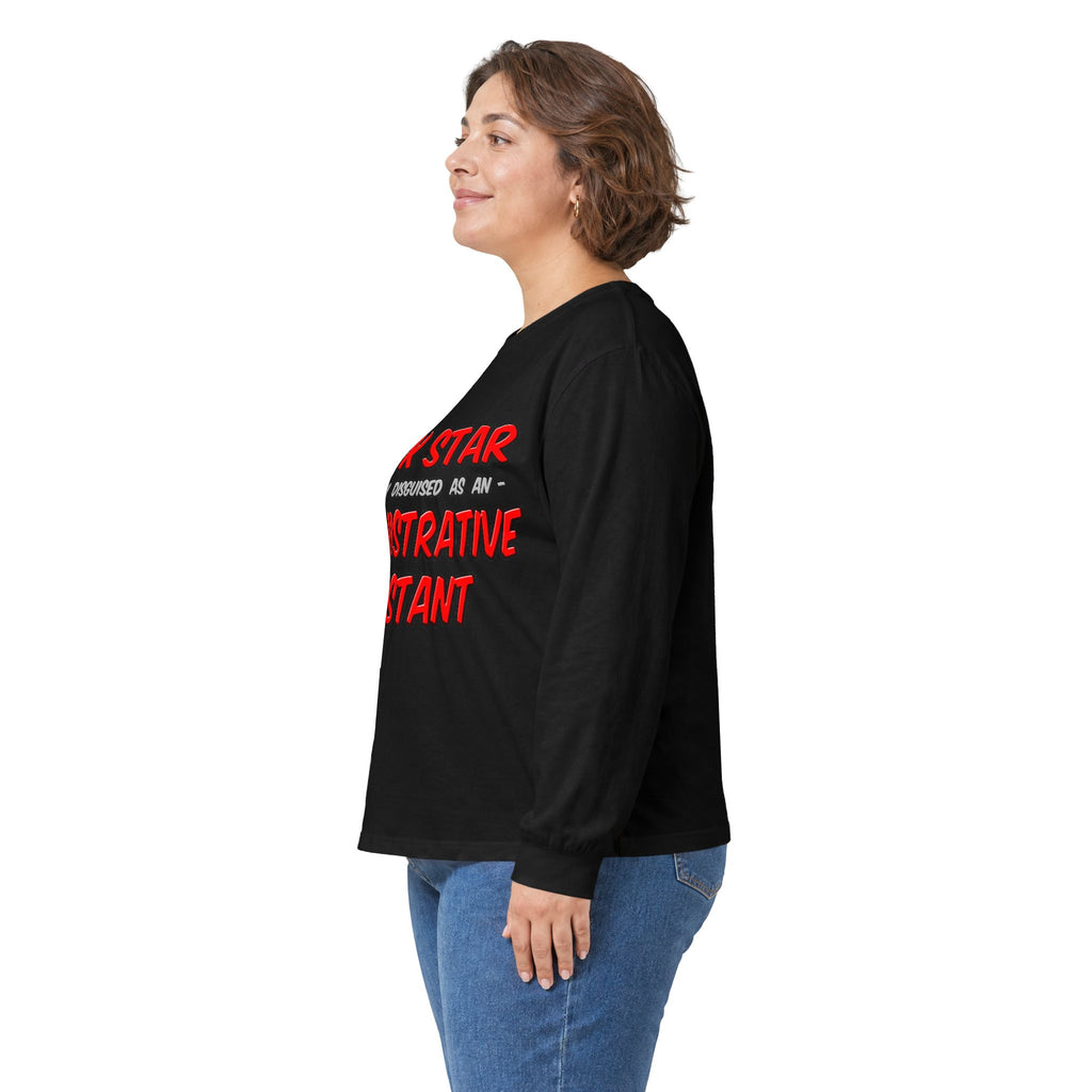 Rock Star...Administrative Assistant - Unisex Ultra Cotton Long Sleeve Tee