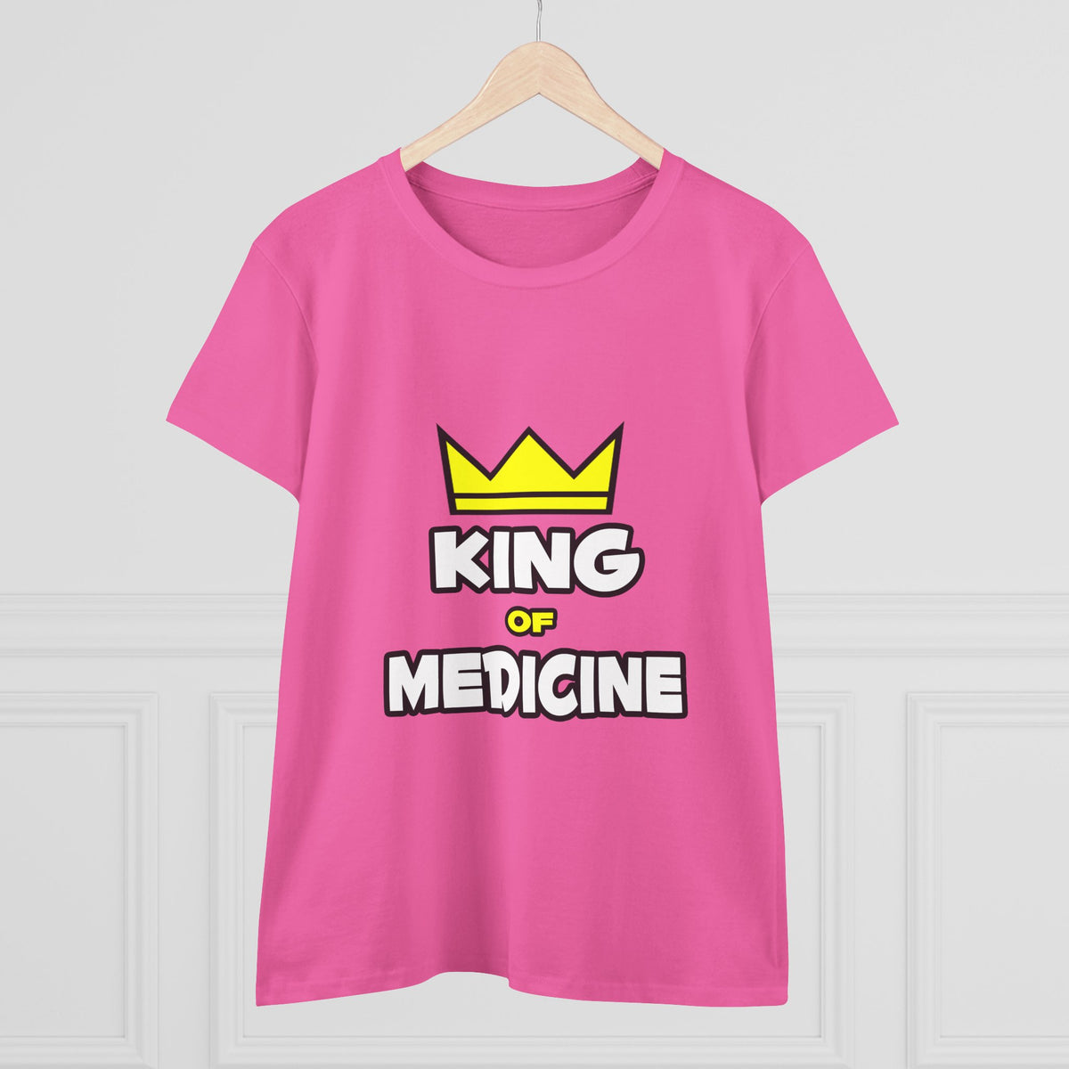 King of Medicine - Women's Midweight Cotton Tee