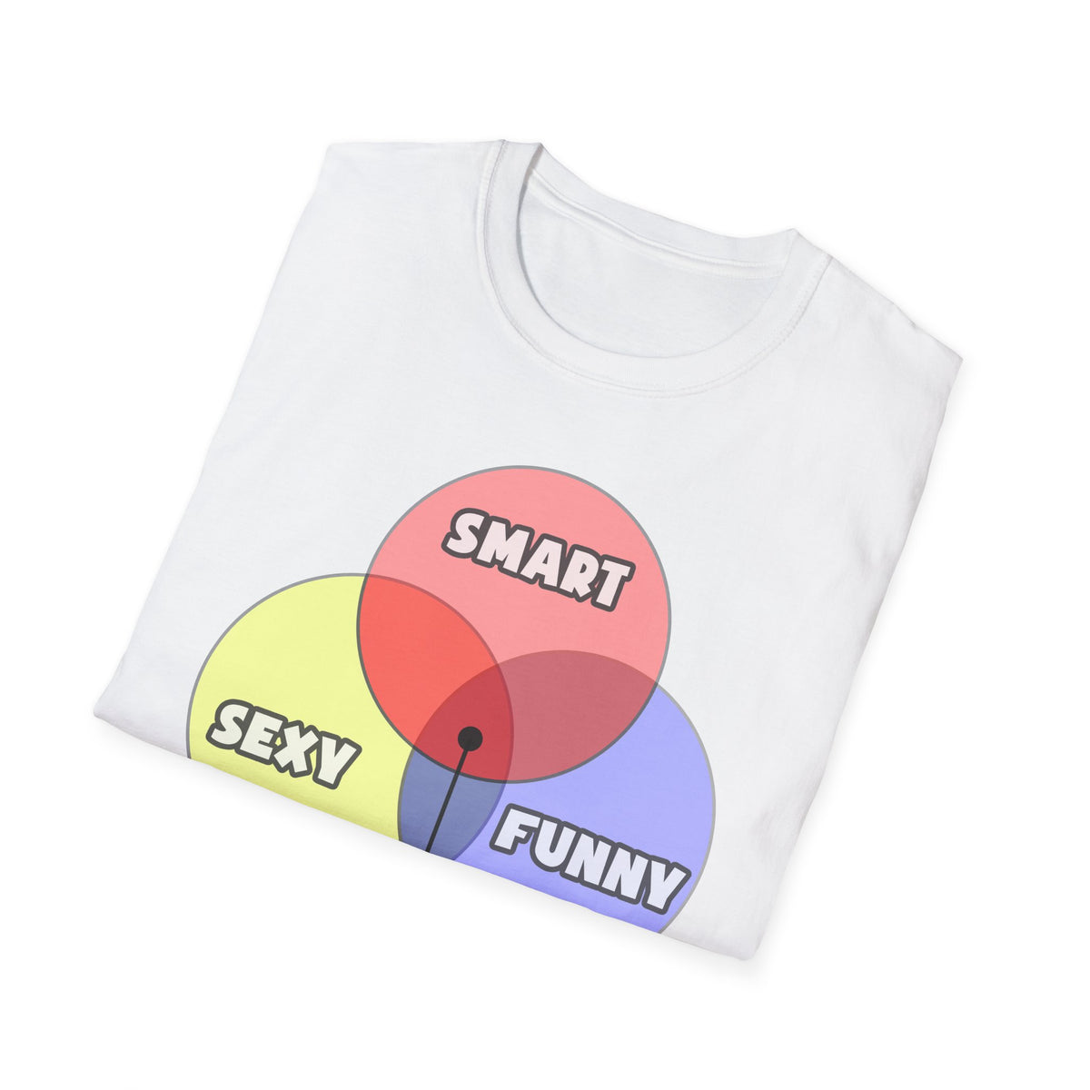 Venn Diagram .. Doctors - Unisex Softstyle T-Shirt