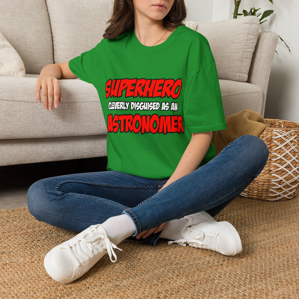 Superhero...Astronomer - Unisex Softstyle T-Shirt