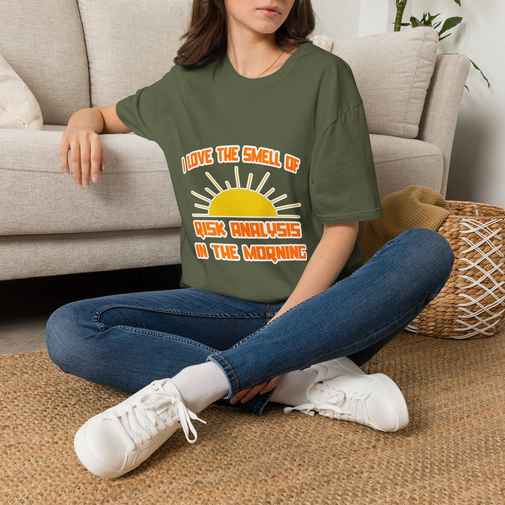 Smell of Risk Analysis in the Morning - Unisex Softstyle T-Shirt