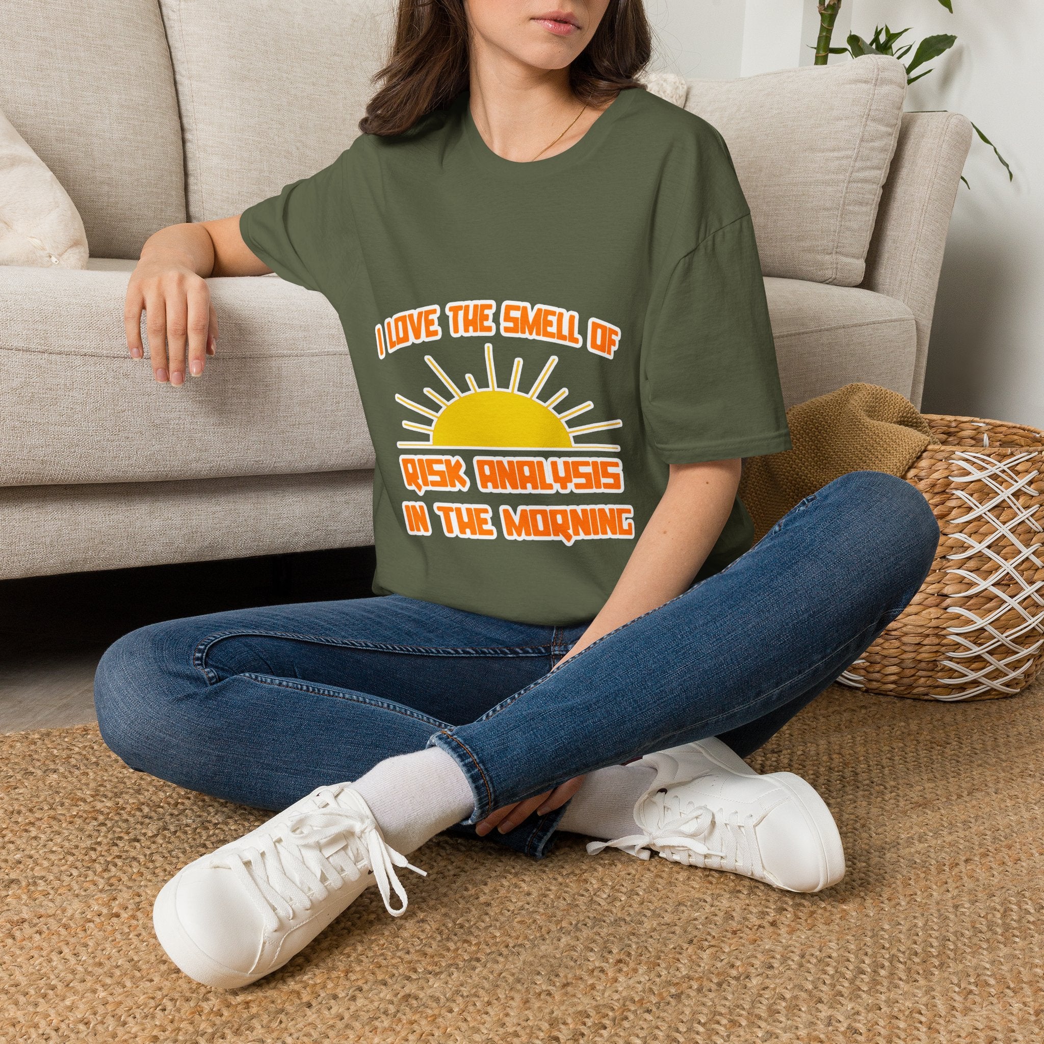 Smell of Risk Analysis in the Morning - Unisex Softstyle T-Shirt