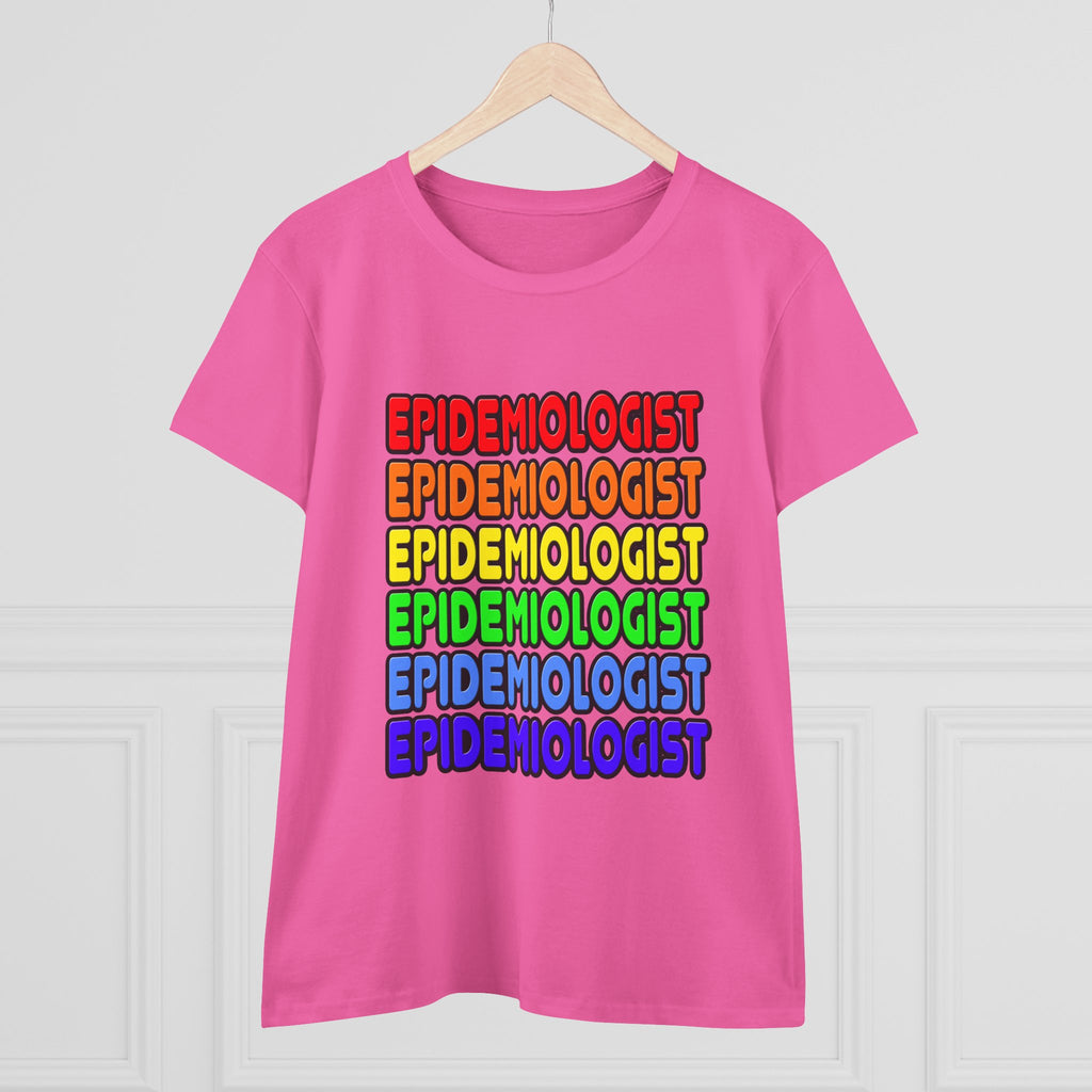 Rainbow Epidemiologist - Women's Midweight Cotton Tee