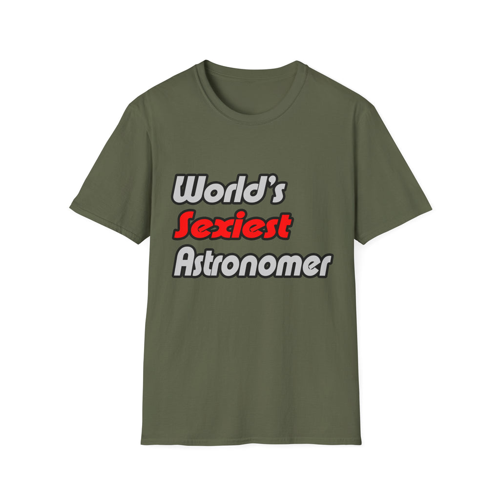 World's Sexiest Astronomer - Unisex Softstyle T-Shirt