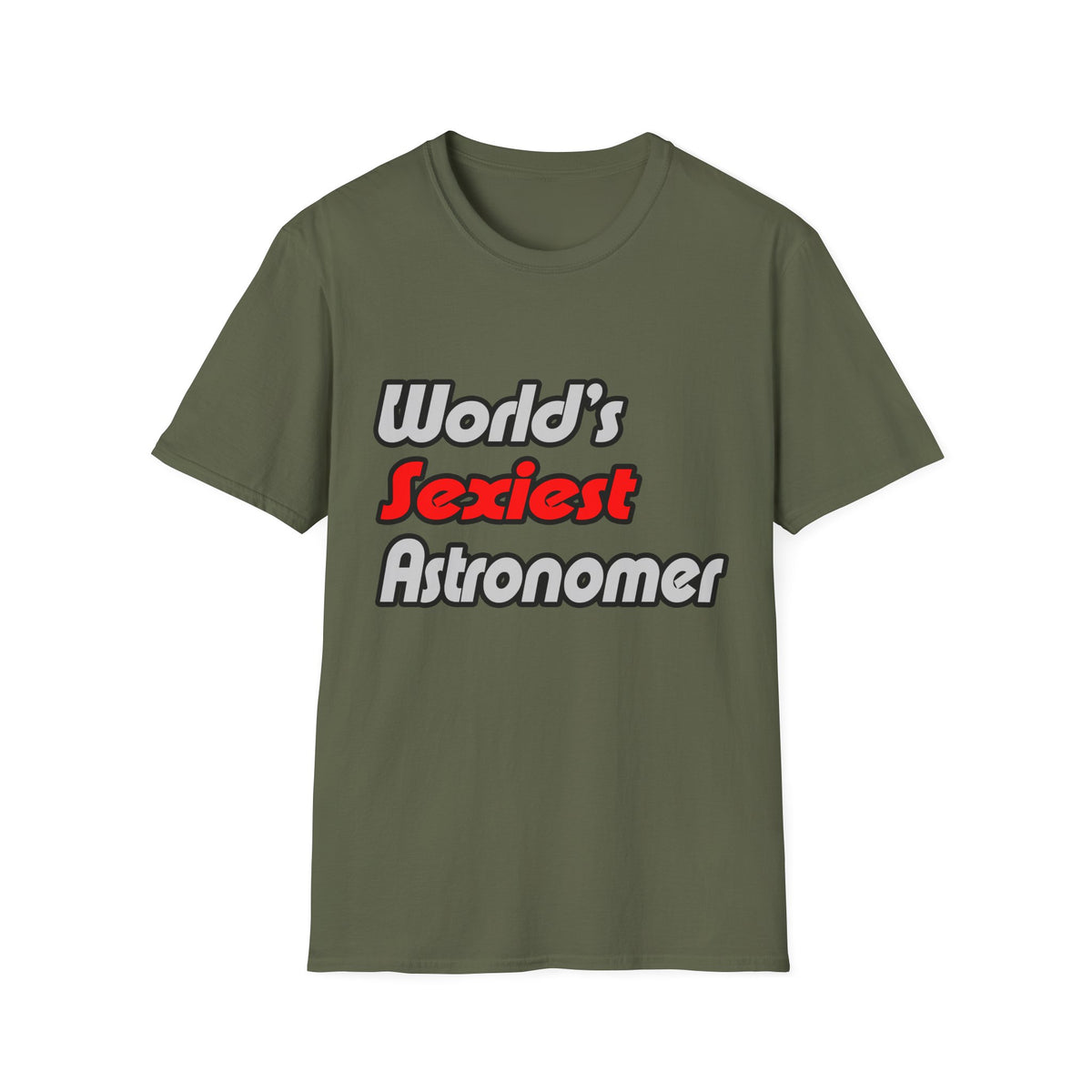 World's Sexiest Astronomer - Unisex Softstyle T-Shirt