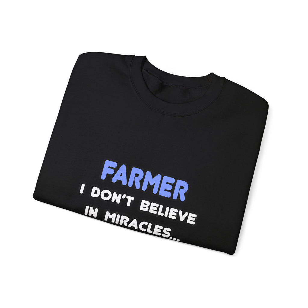 Miracles and Farmers - Unisex Heavy Blend™ Crewneck Sweatshirt