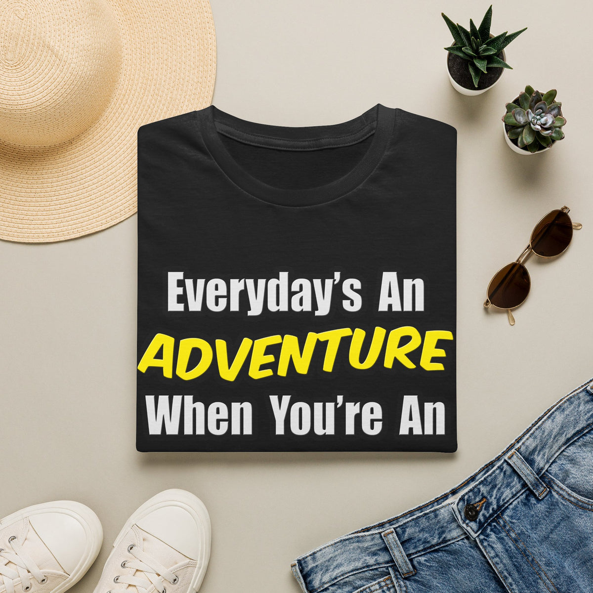 Everyday's An Adventure .. Athletic Trainer - Unisex Softstyle T-Shirt
