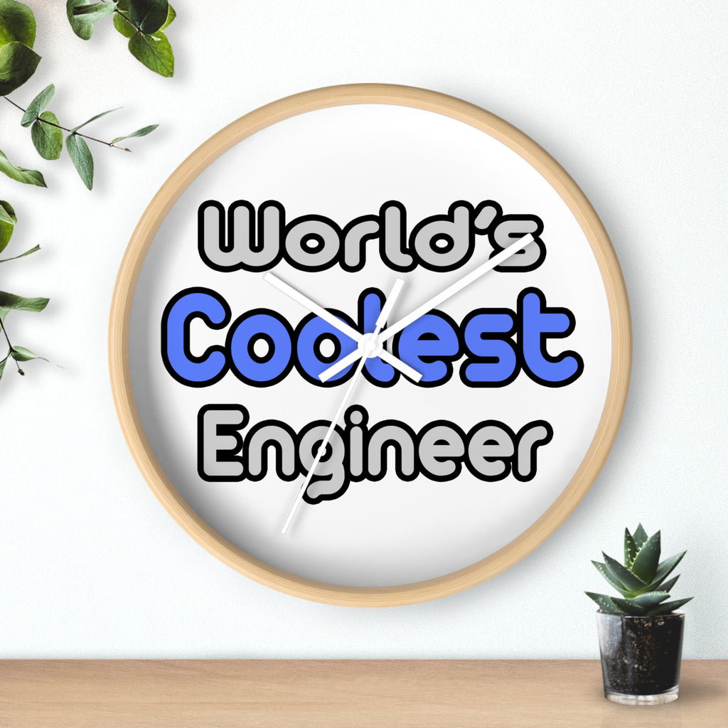 World's Coolest Engineer - Wall Clock