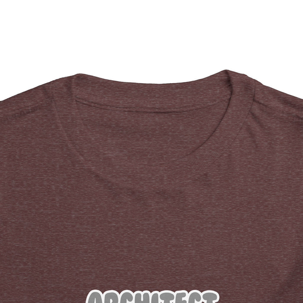 Architect ... Will Work For Ice Cream - Toddler Short Sleeve Tee