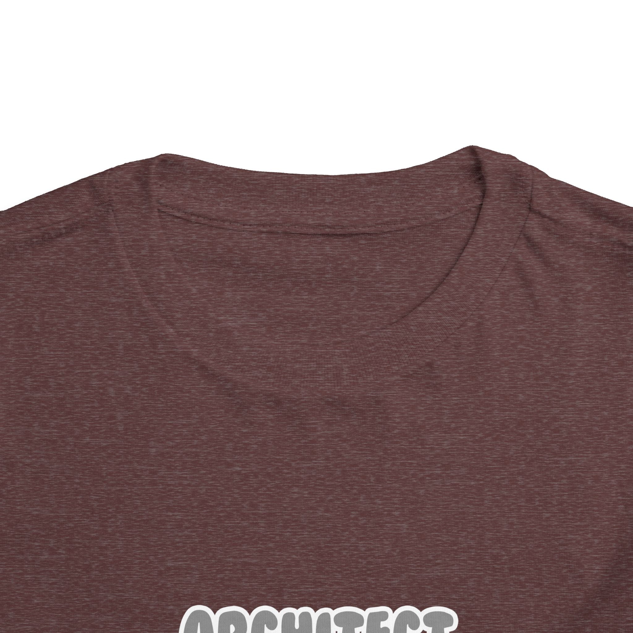 Architect ... Will Work For Ice Cream - Toddler Short Sleeve Tee