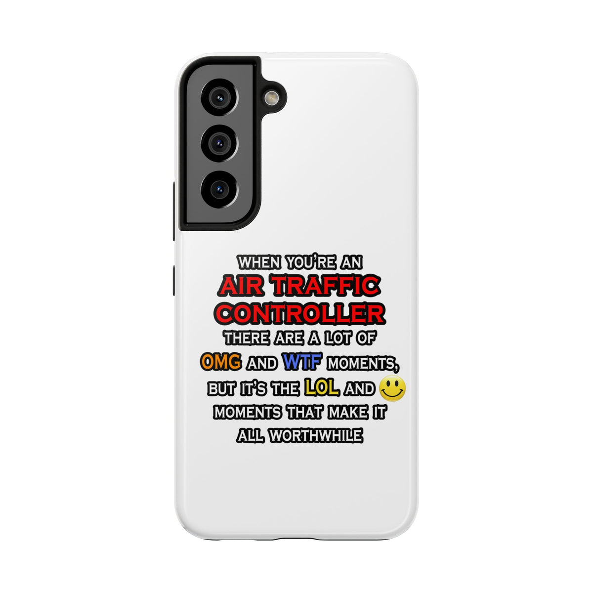 Funny Air Traffic Controller ... OMG WTF LOL - Tough Phone Cases