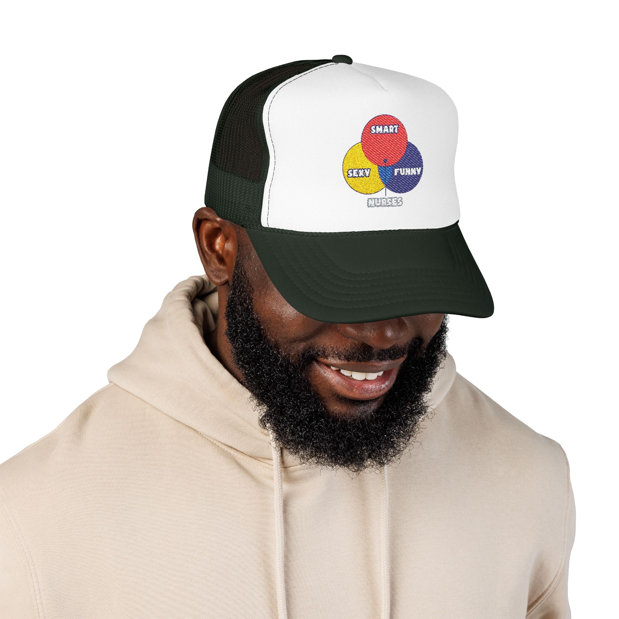 Venn Diagram .. Nurses - Foam Trucker Hat