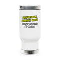 Professional Forensic Nurse .. Joke - Stainless Steel Travel Mug with Handle, 14oz