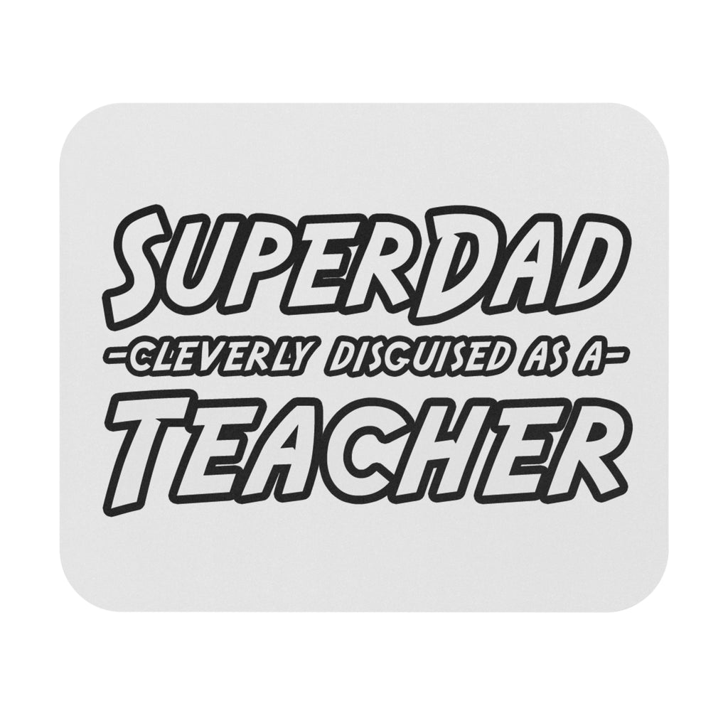 superdad dark teacher - Mouse Pad (Rectangle)