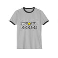 Rock Star Doctor (2) - Unisex Cotton Ringer T-Shirt