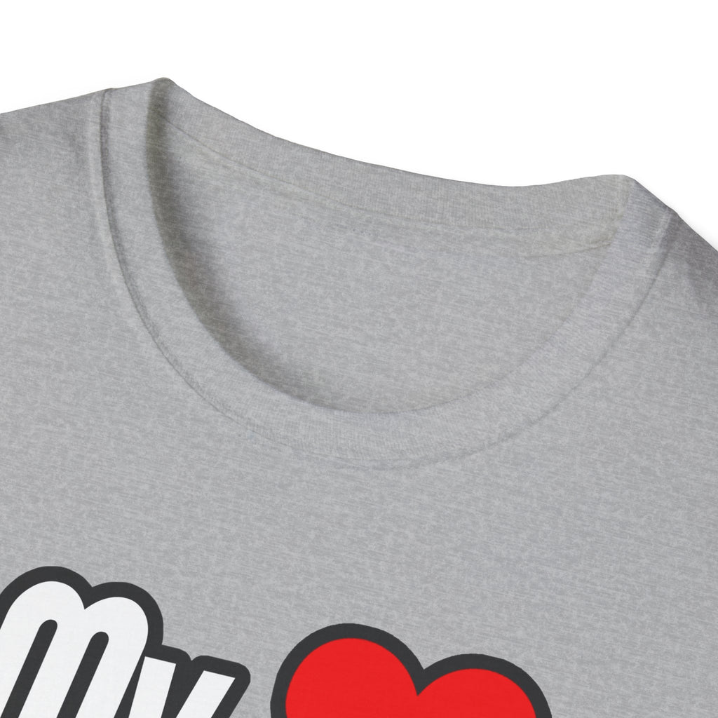 My Heart Belongs To A Doctor - Unisex Softstyle T-Shirt