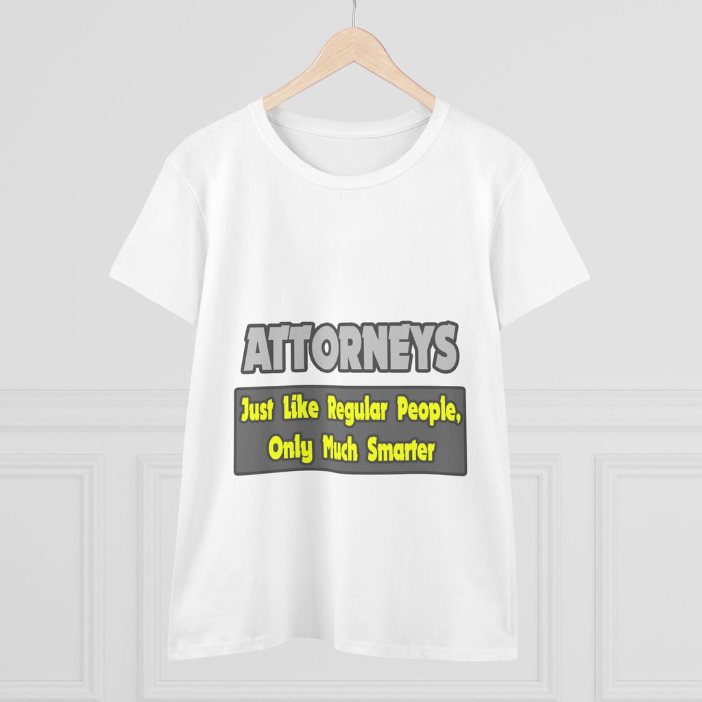 Attorneys...Smarter - Women's Midweight Cotton Tee