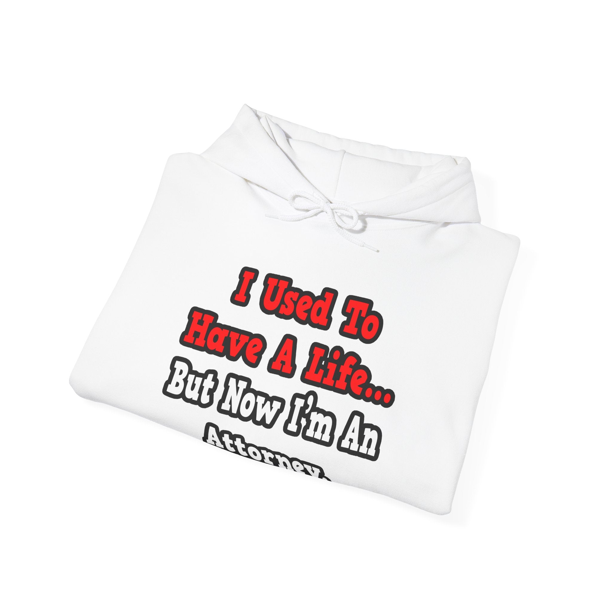 I Used to Have a Life...Attorney - Unisex Heavy Blend™ Hooded Sweatshirt