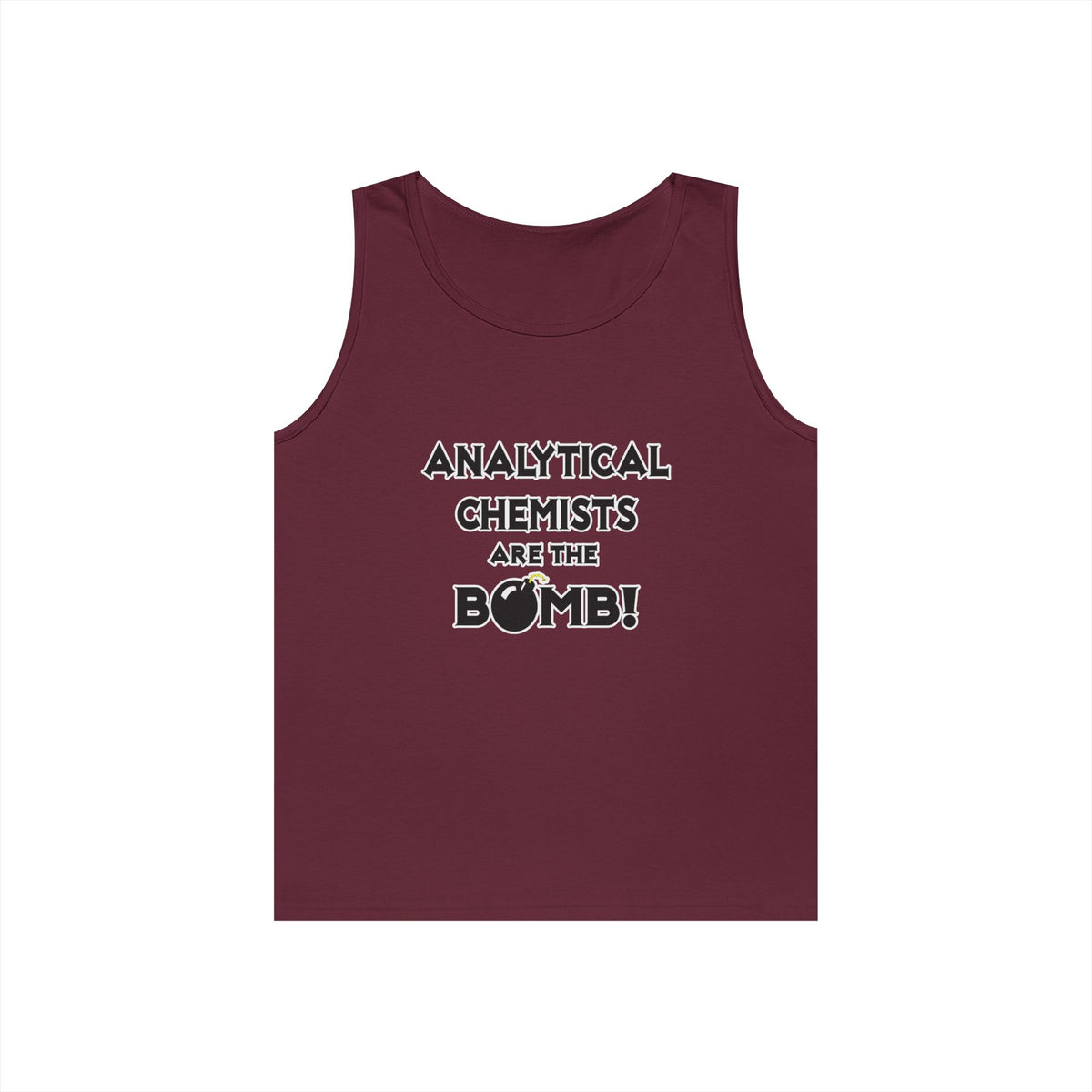 Analytical Chemists Are The Bomb! - Unisex Heavy Cotton Tank Top
