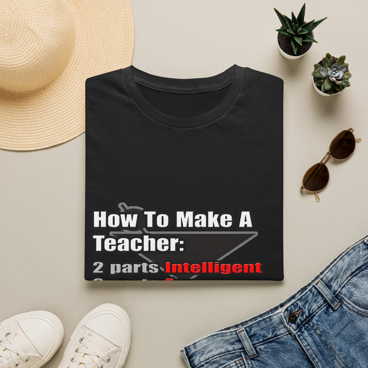 How To Make a Teacher - Unisex Softstyle T-Shirt