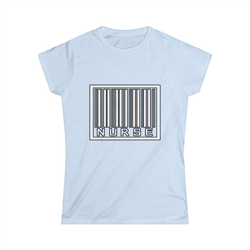 Barcode Nurse - Women's Softstyle Tee