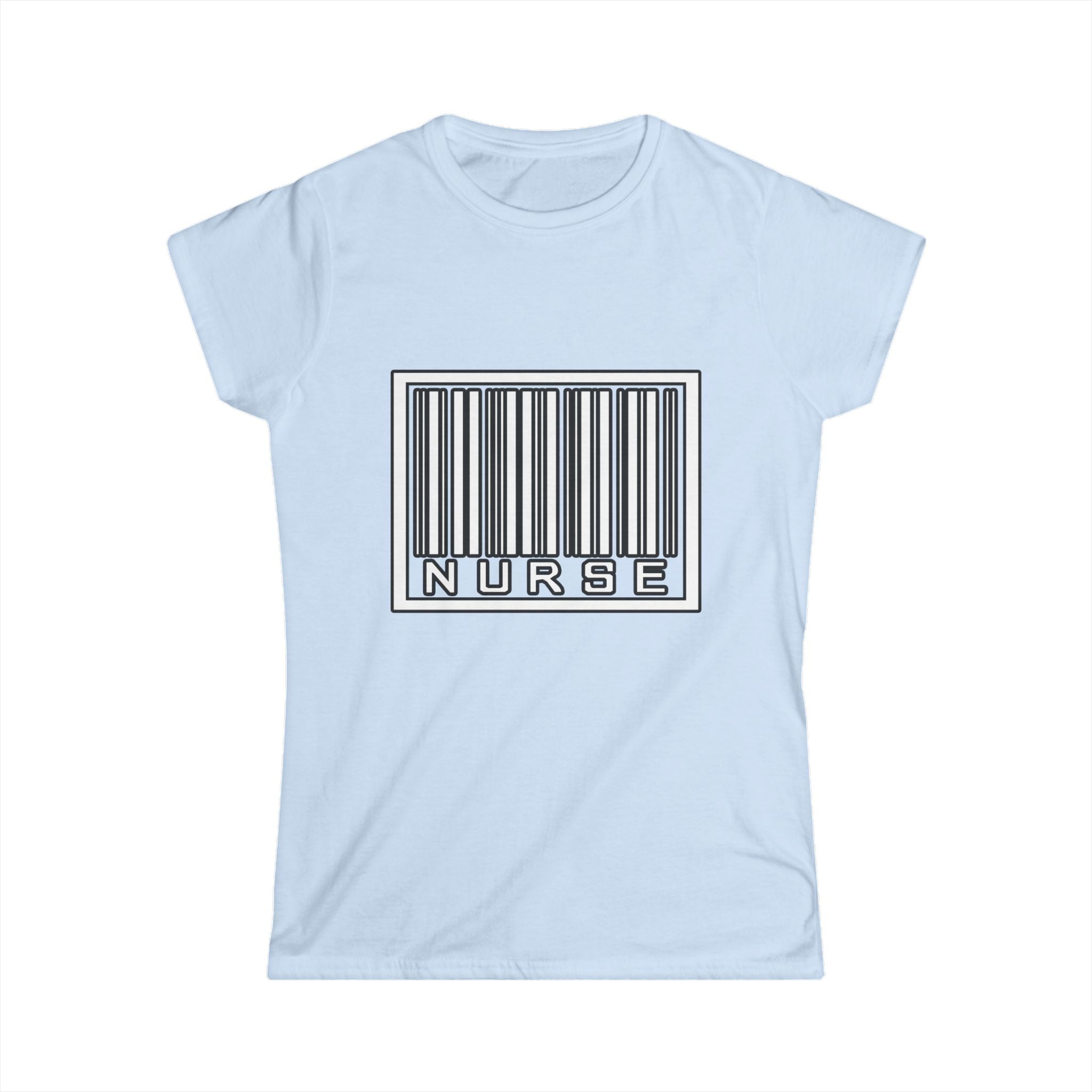 Barcode Nurse - Women's Softstyle Tee