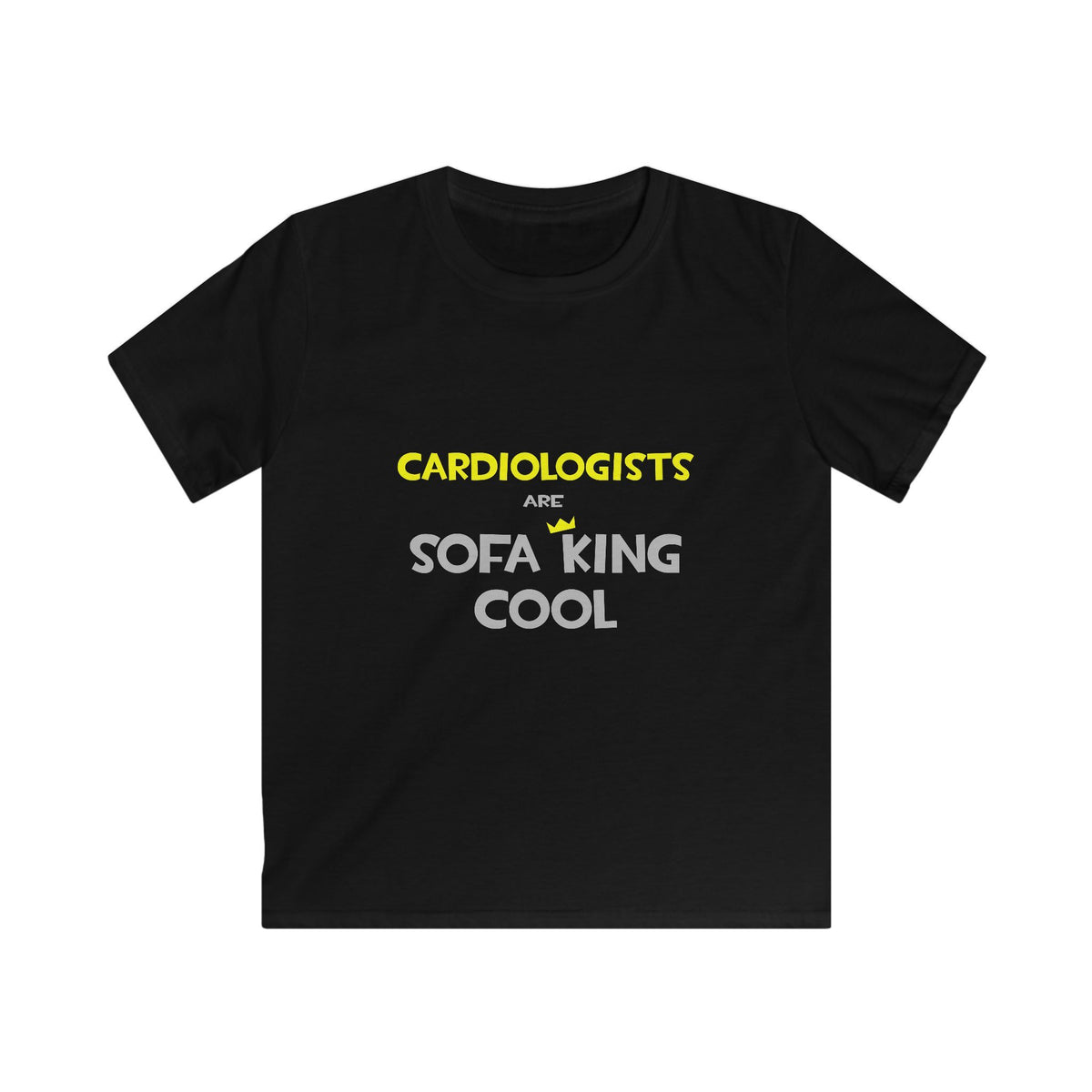 Cardiologists Are Sofa King Cool - Kids Softstyle Tee
