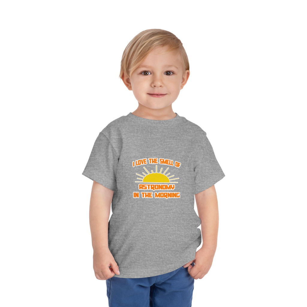 Smell of Astronomy in the Morning - Toddler Short Sleeve Tee