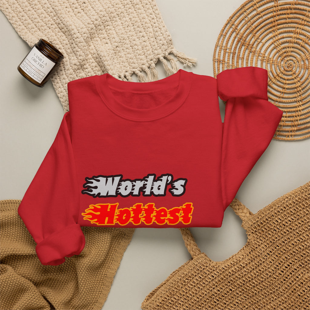 World's Hottest Aerospace Engineer - Unisex Heavy Blend™ Crewneck Sweatshirt