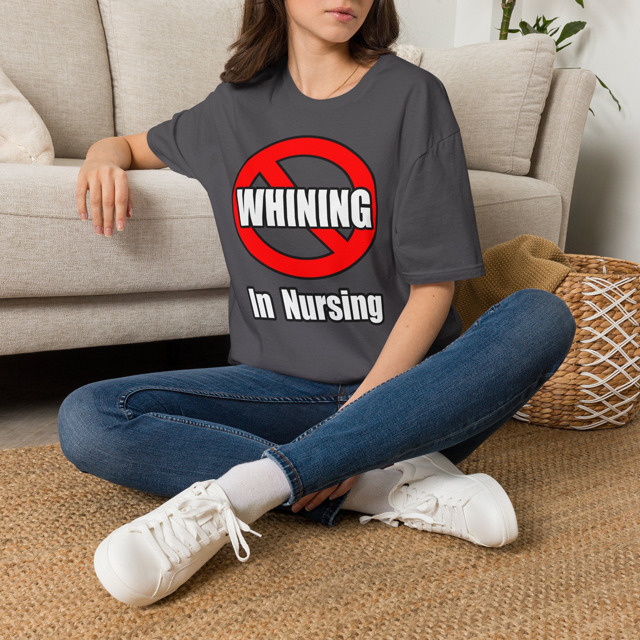 No Whining In Nursing - Unisex Softstyle T-Shirt