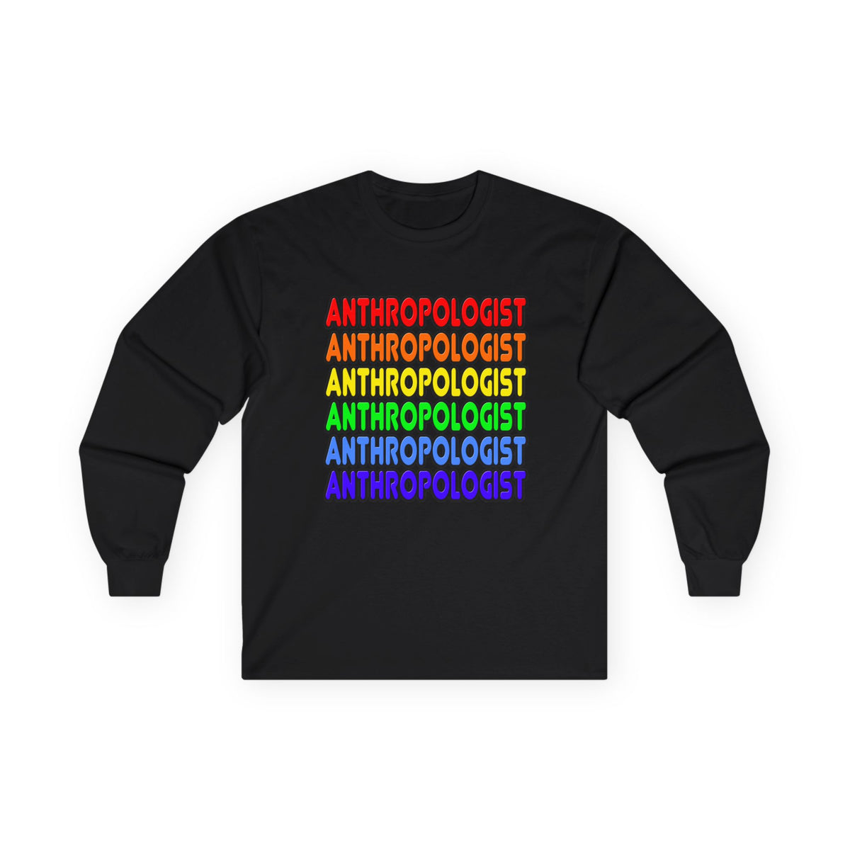 Rainbow Anthropologist - Unisex Ultra Cotton Long Sleeve Tee