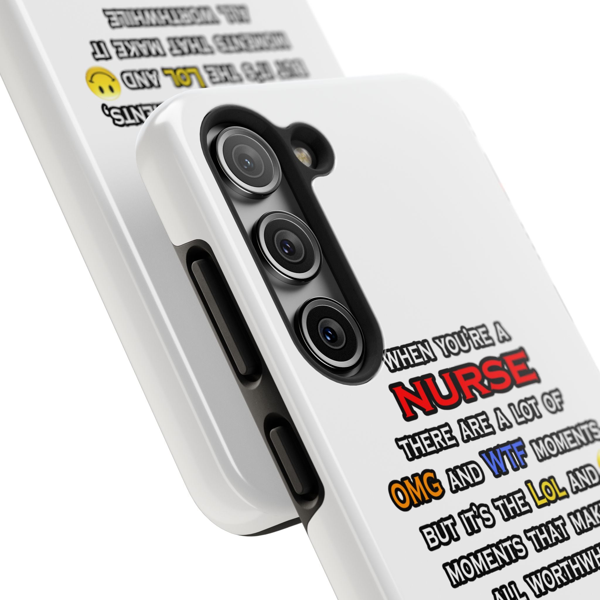 Nurse ... OMG WTF LOL - Tough Phone Cases