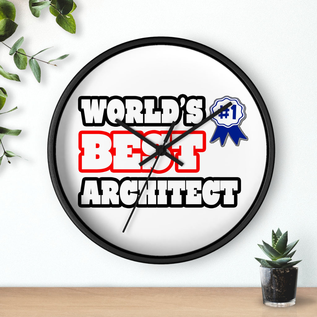 World's Best Architect - Wall Clock