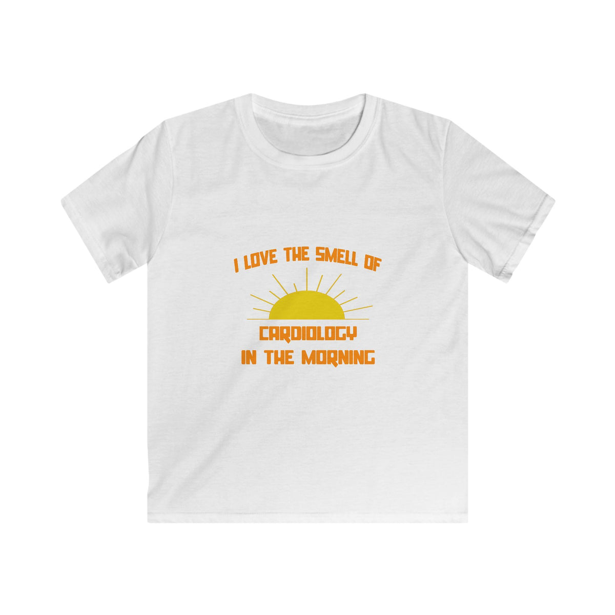 Smell of Cardiology in the Morning - Kids Softstyle Tee