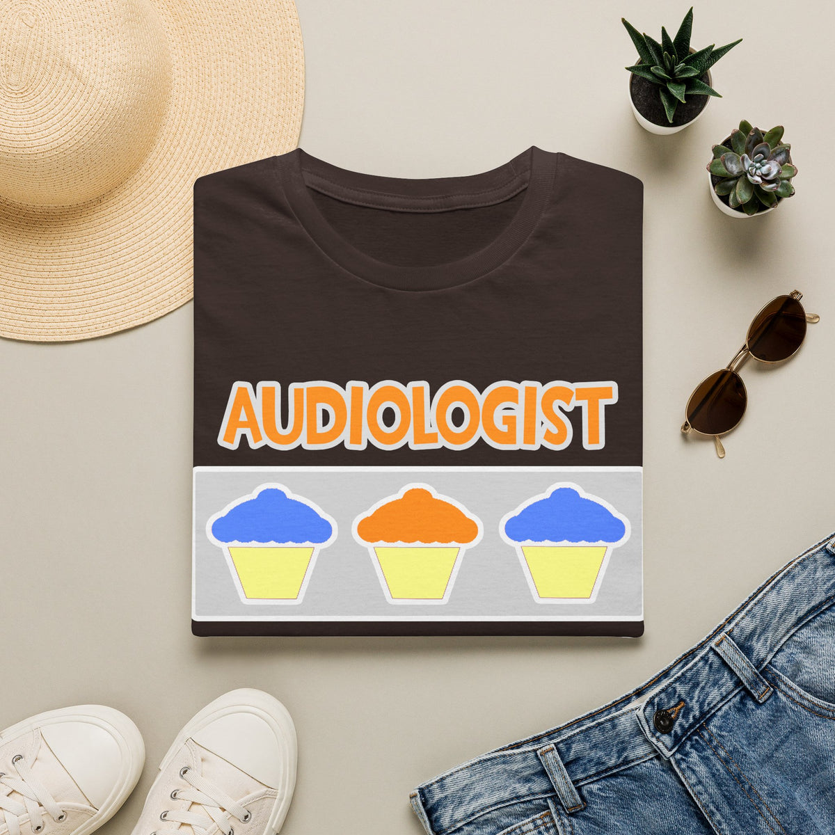 Audiologist ... Will Work For Cupcakes - Unisex Softstyle T-Shirt