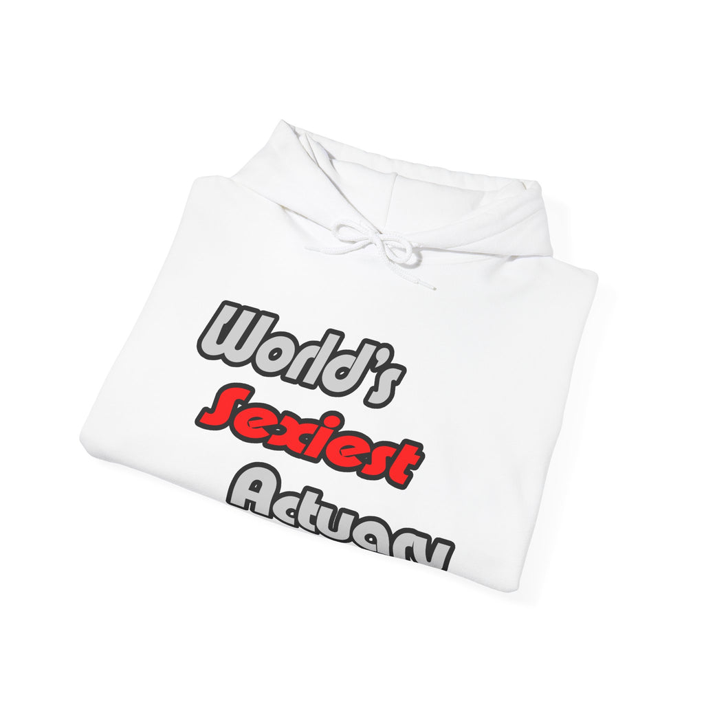 World's Sexiest Actuary - Unisex Heavy Blend™ Hooded Sweatshirt