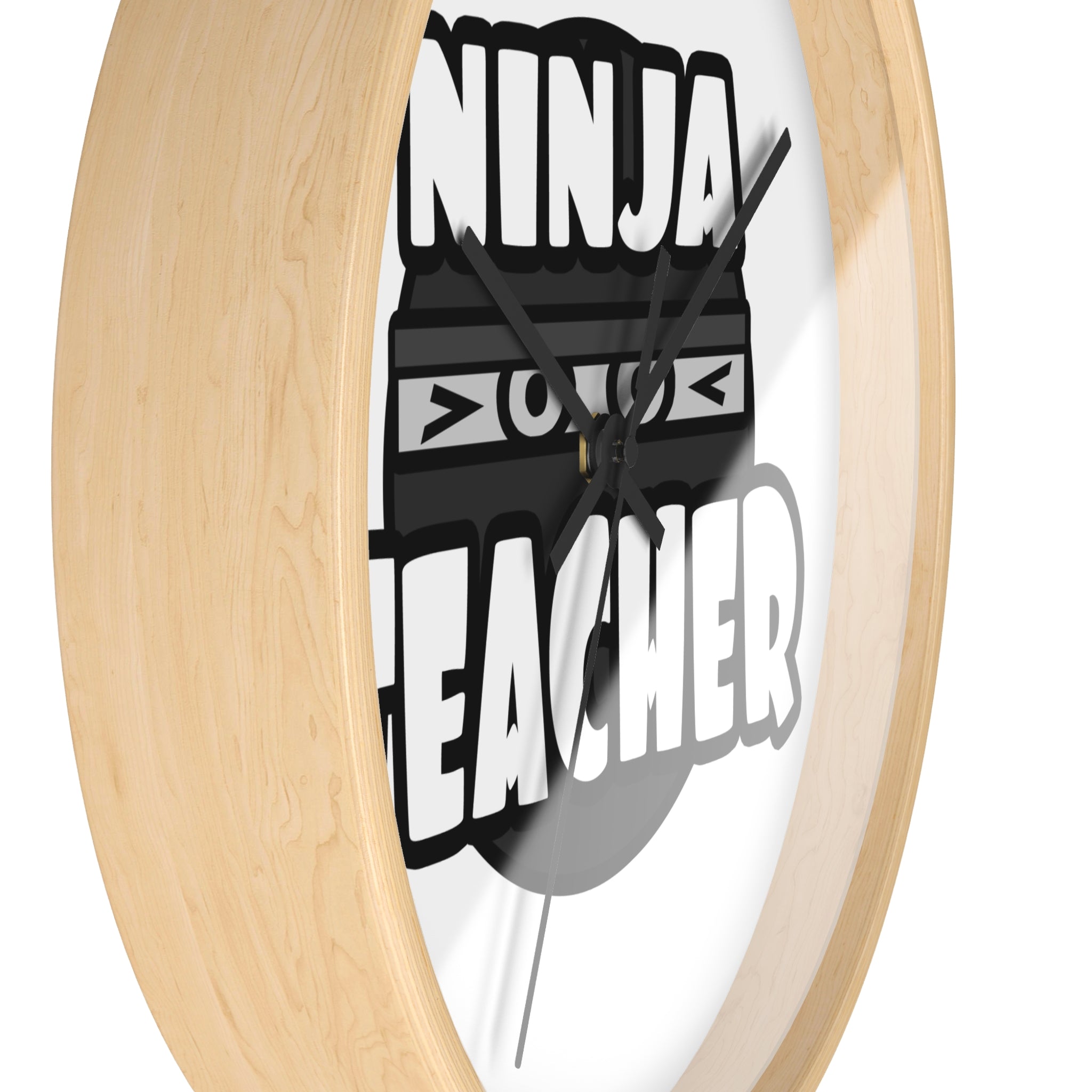 Ninja Teacher - Wall Clock