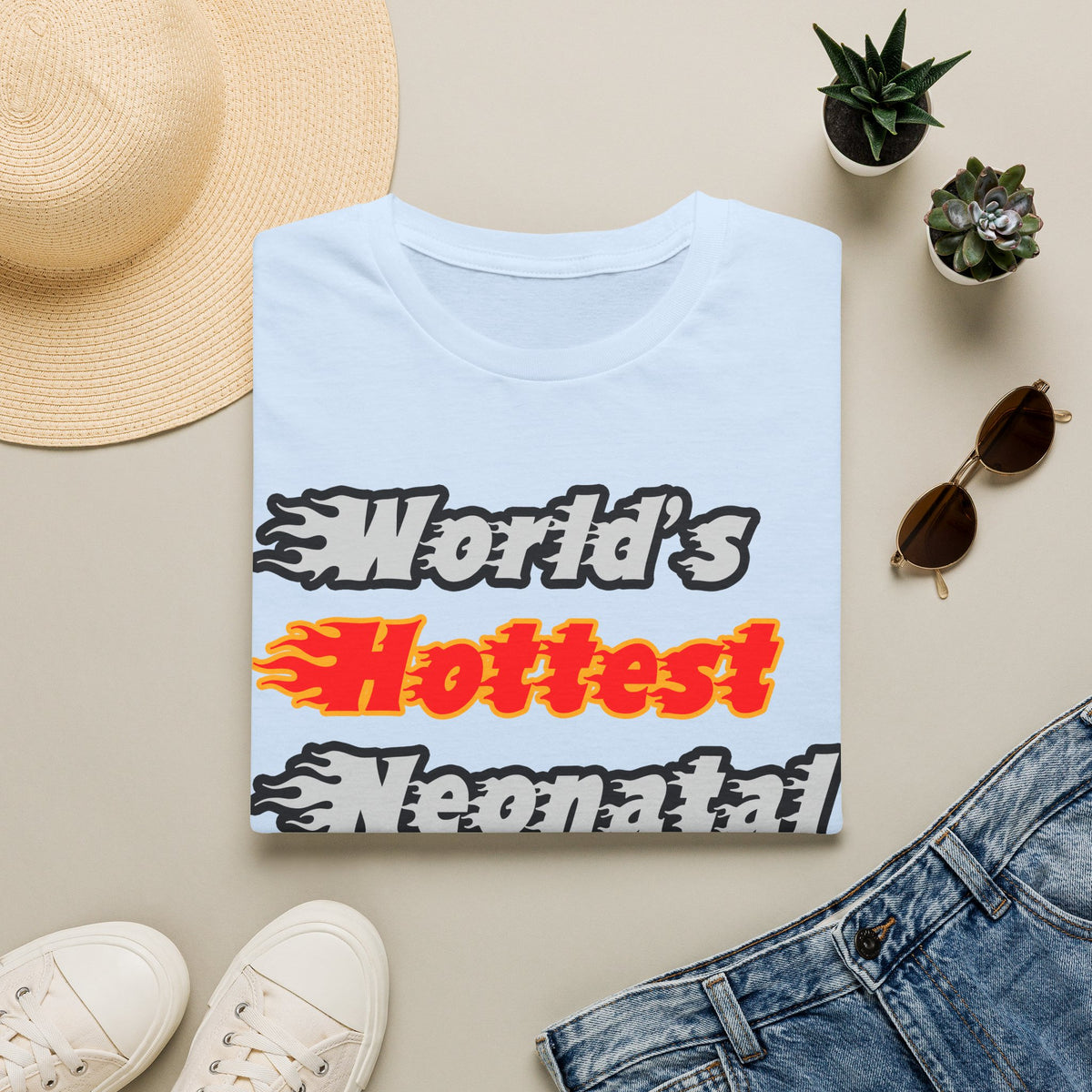 World's Hottest Neonatal Nurse - Unisex Softstyle T-Shirt