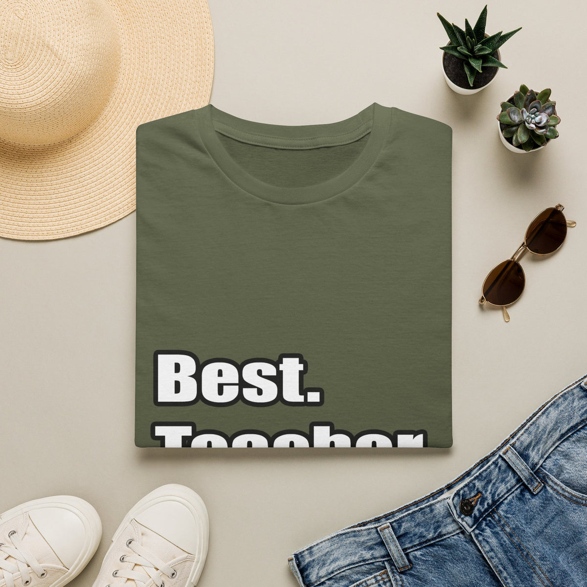 best teacher ever - Unisex Softstyle T-Shirt