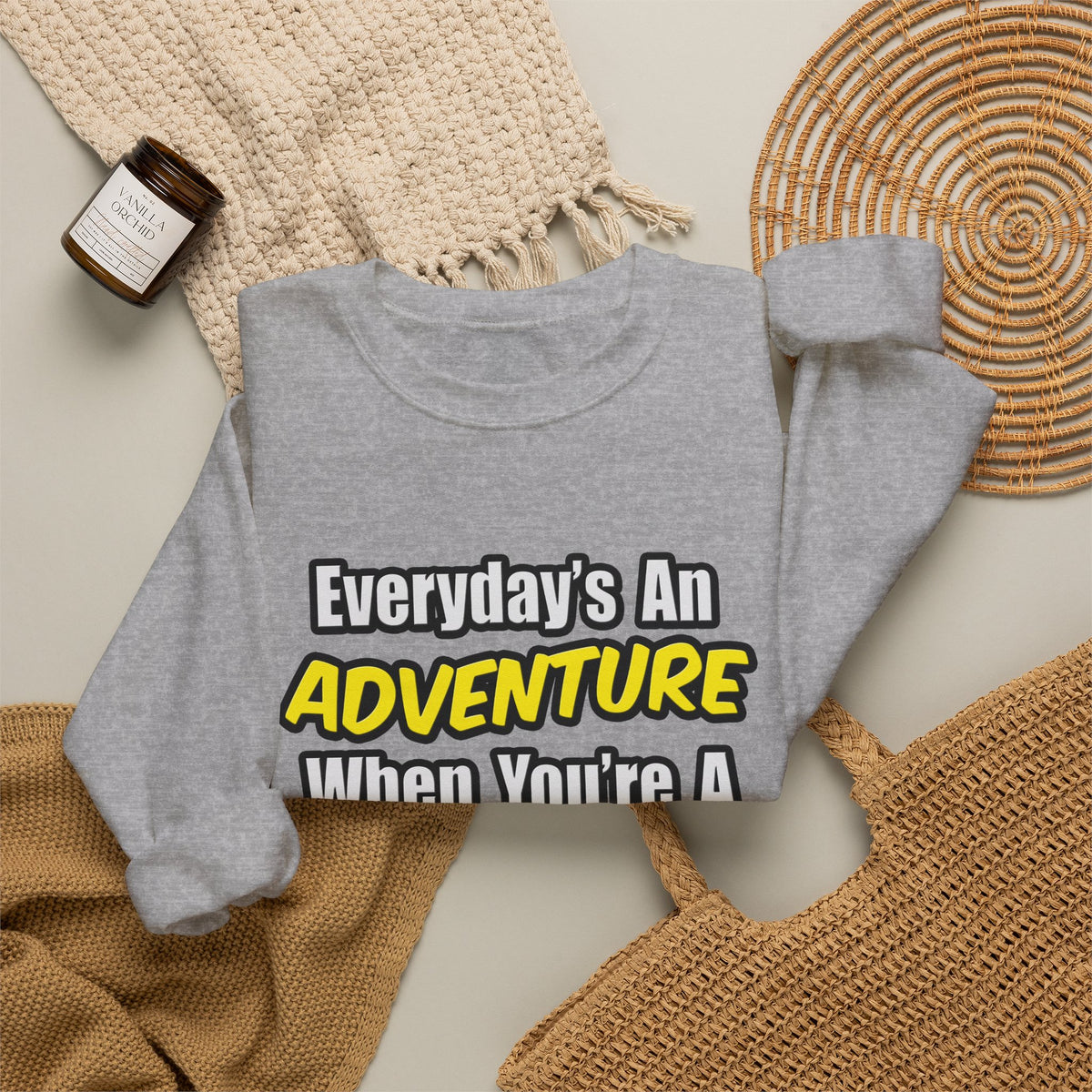 Everyday's An Adventure .. Cardiac Nurse - Unisex Heavy Blend™ Crewneck Sweatshirt