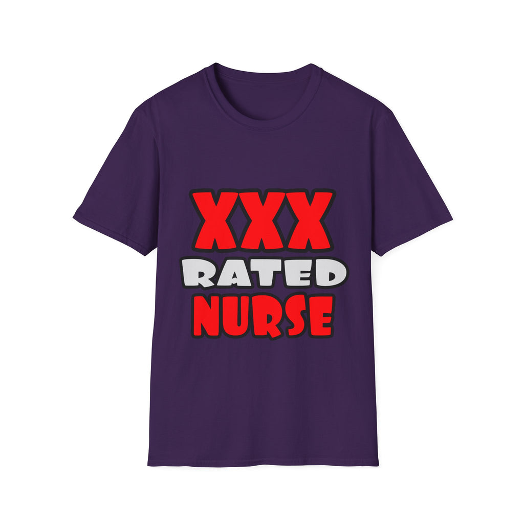 XXX Rated Nurse - Unisex Softstyle T-Shirt