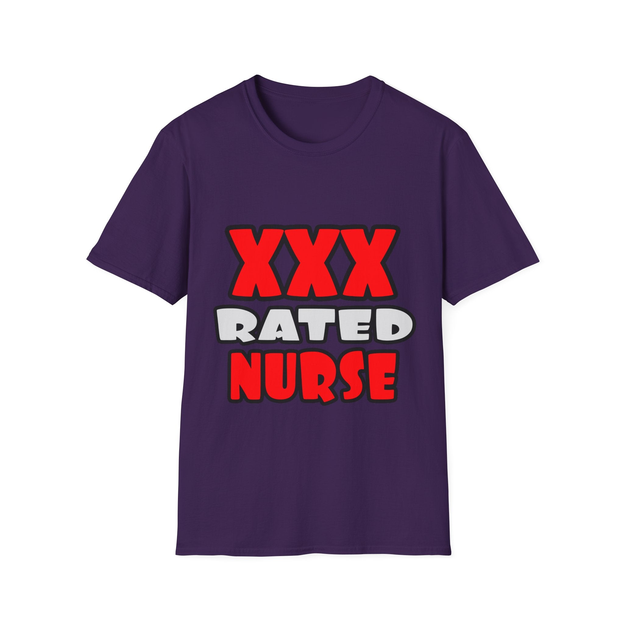 XXX Rated Nurse - Unisex Softstyle T-Shirt
