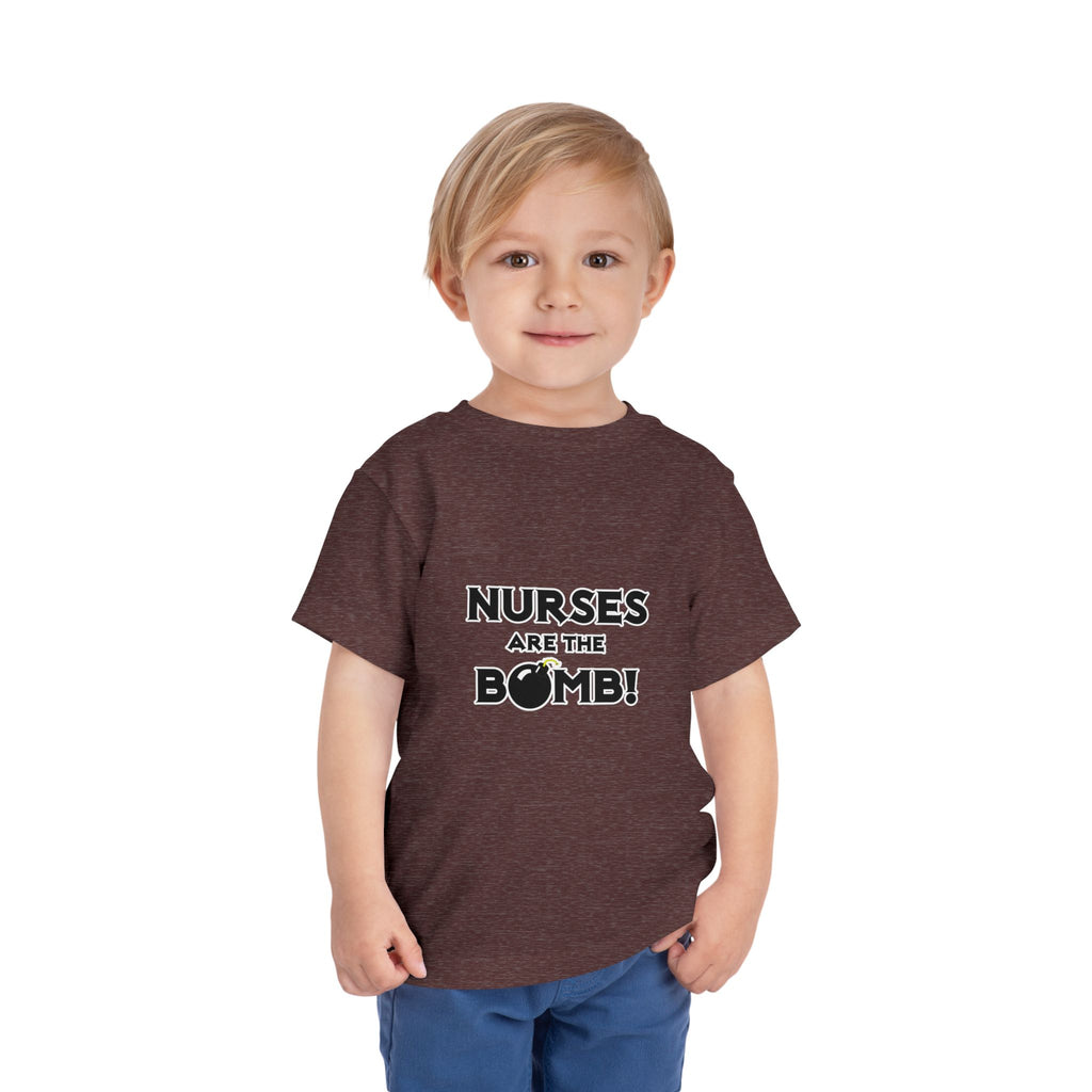 Nurses Are The Bomb! (2) - Toddler Short Sleeve Tee