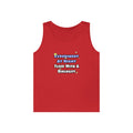 Experiment At Night...Sleep With a Biologist - Unisex Heavy Cotton Tank Top