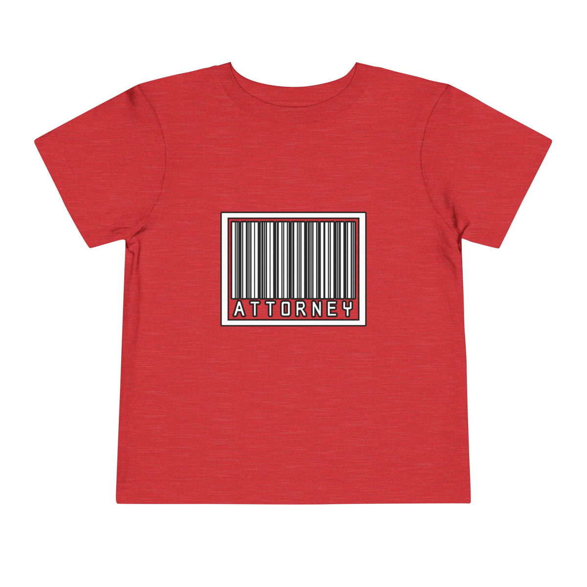 Barcode Attorney - Toddler Short Sleeve Tee