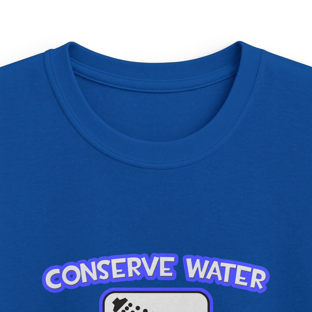 Conserve Water .. Shower With a Doctor - Kids Softstyle Tee
